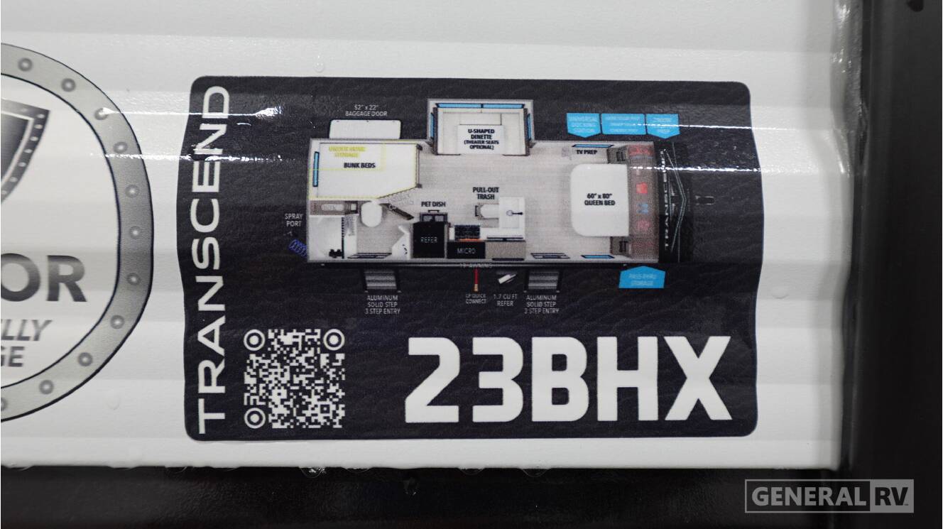 A photo of this 2027 Grand Design TRANSCEND-XPLOR 23BHX