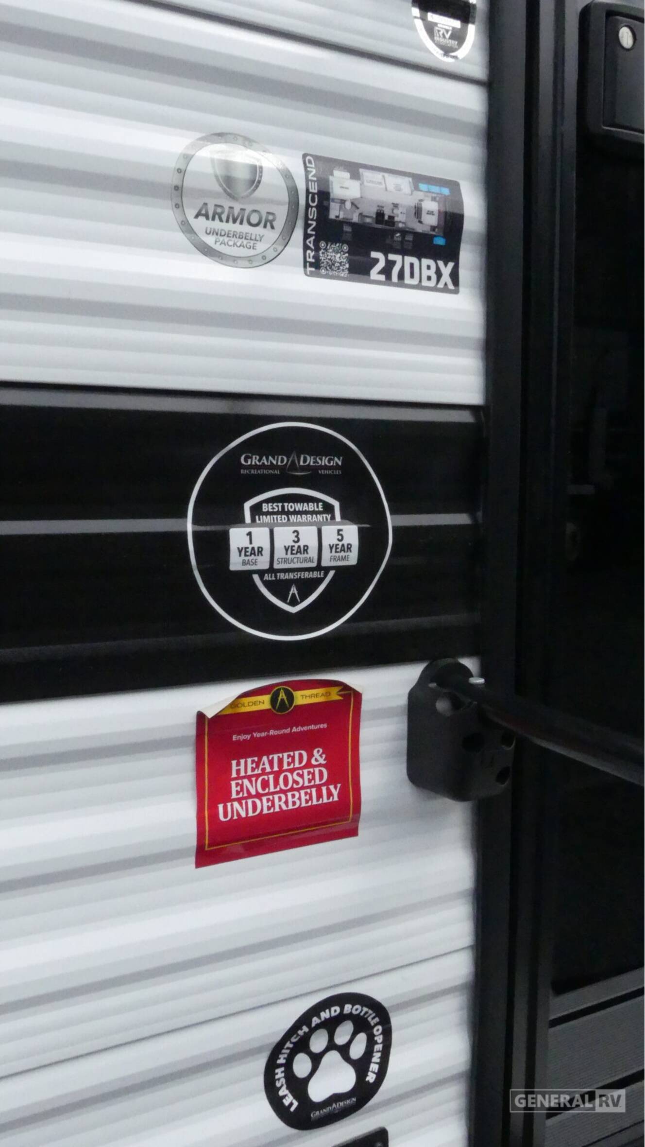 A photo of this 2027 Grand Design TRANSCEND XPLOR 27DBX