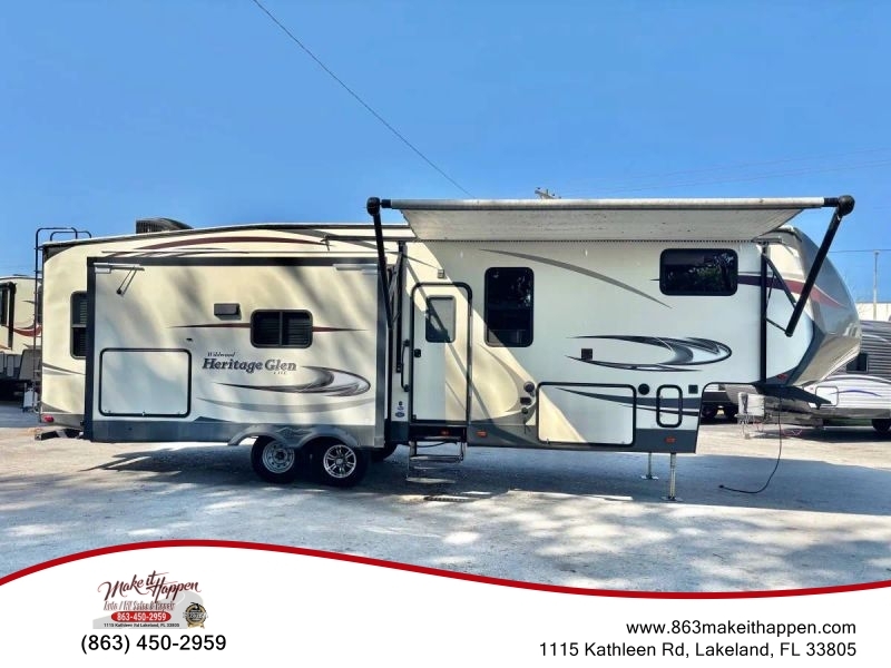 2016 Wildwood By Forest River Heritage Glen Fifth Wheel 276RLIS in lakeland FL