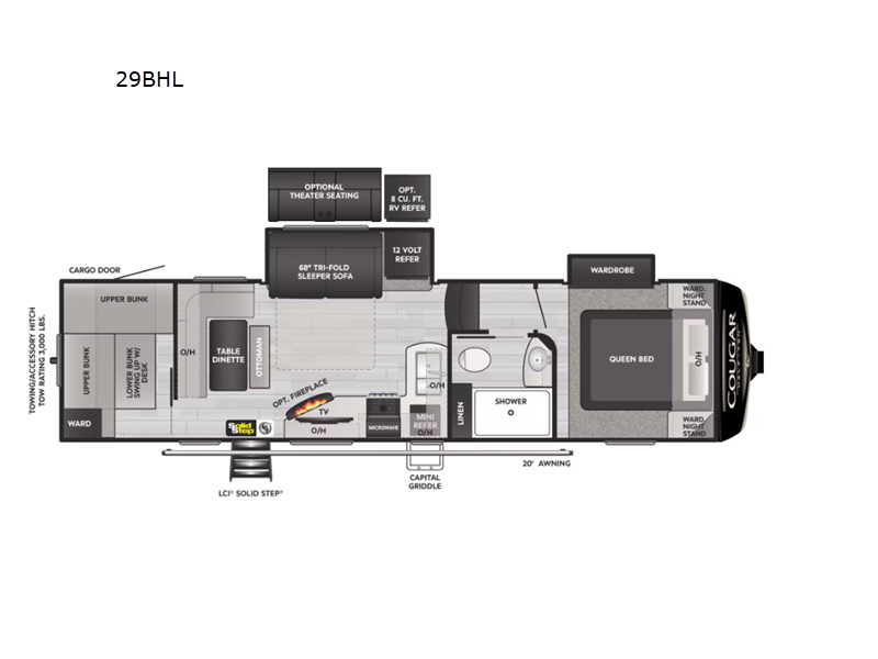 2023 Keystone Rv Cougar 29BHL in myrtle beach SC