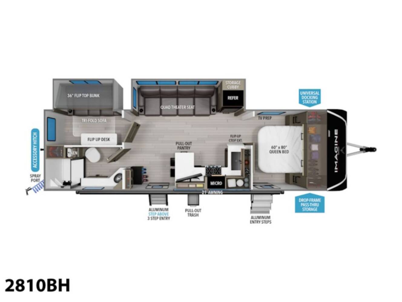 A photo of this 2026 Grand Design Imagine 2810BH