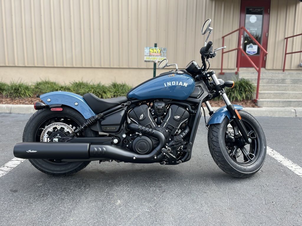 2026 Indian Motorcycle® Scout® Sixty Bobber Limited Storm Blue LIMITED in Lakeland, FL