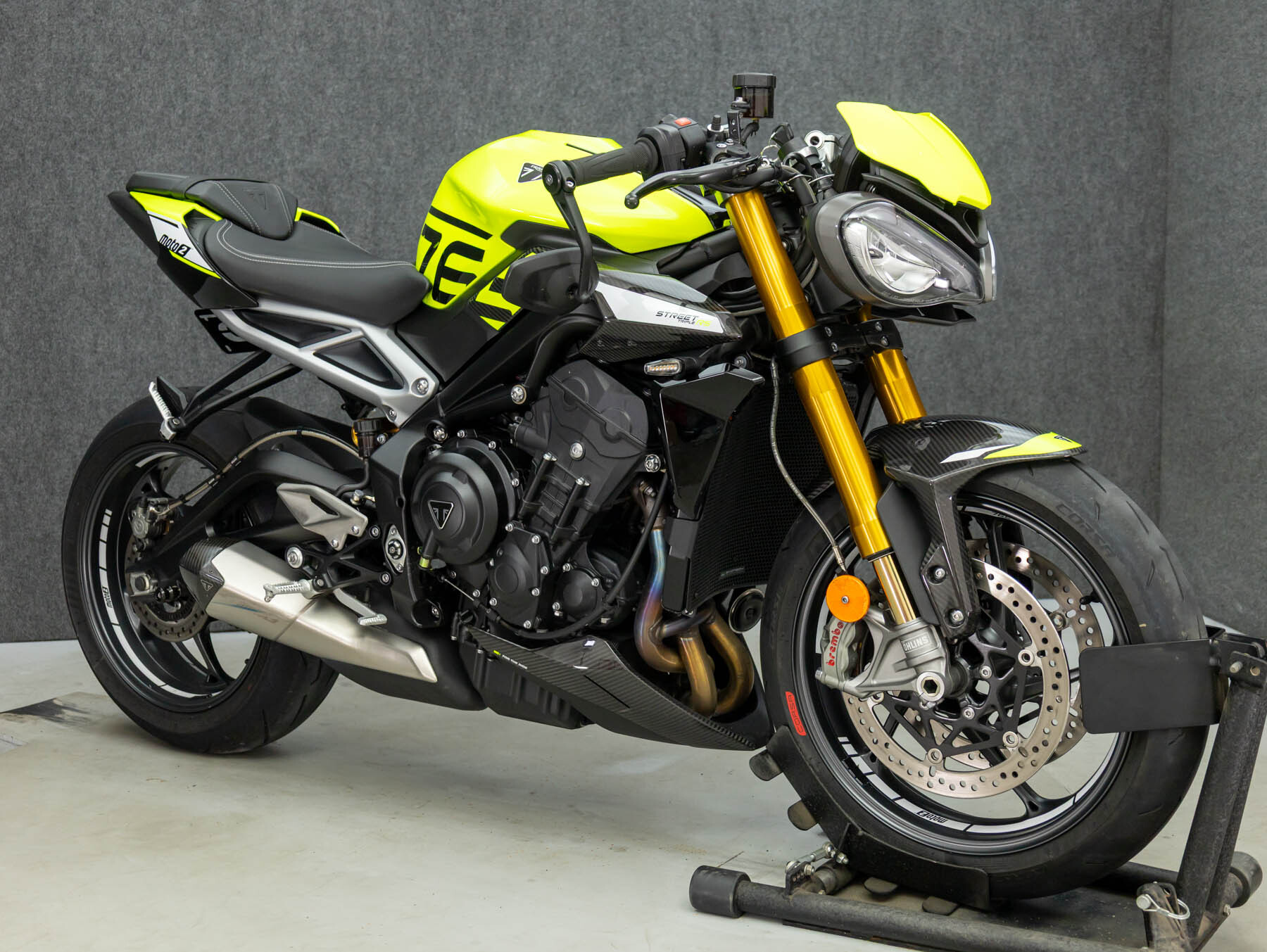 2024 Triumph STREET TRIPLE 765 MOTO2 EDITION TRIPLE in Coxsackie, NY