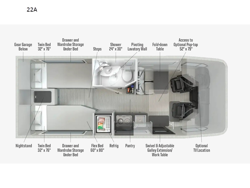 2027 Winnebago Ekko 22A TRANSIT 22A in myrtle beach SC