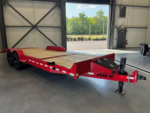 2026 RICE 7X16+6 Powder Coated 14K Partial Tilt Equipment Tr in Loudon, NH