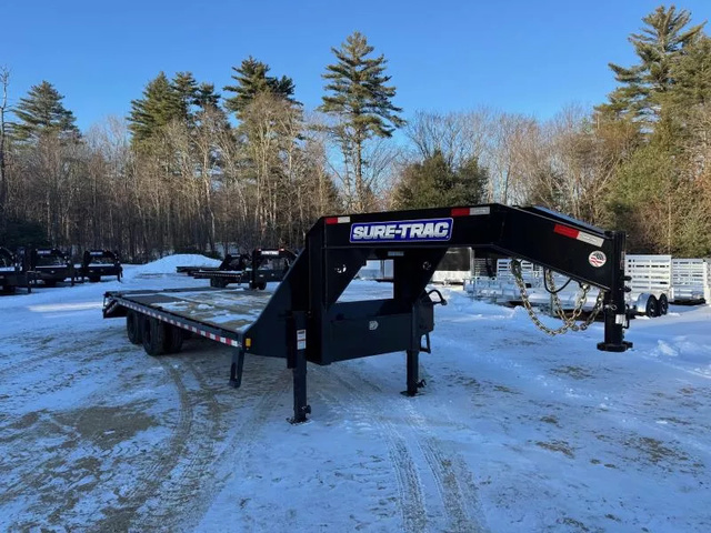 2026 SURE-TRAC 8.5X20+5 Powder Coated 25.9K HD Lowpro Gooseneck E in Loudon, NH
