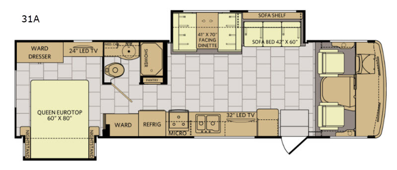 2018 Fleetwood Rv Flair 31A in murrieta CA