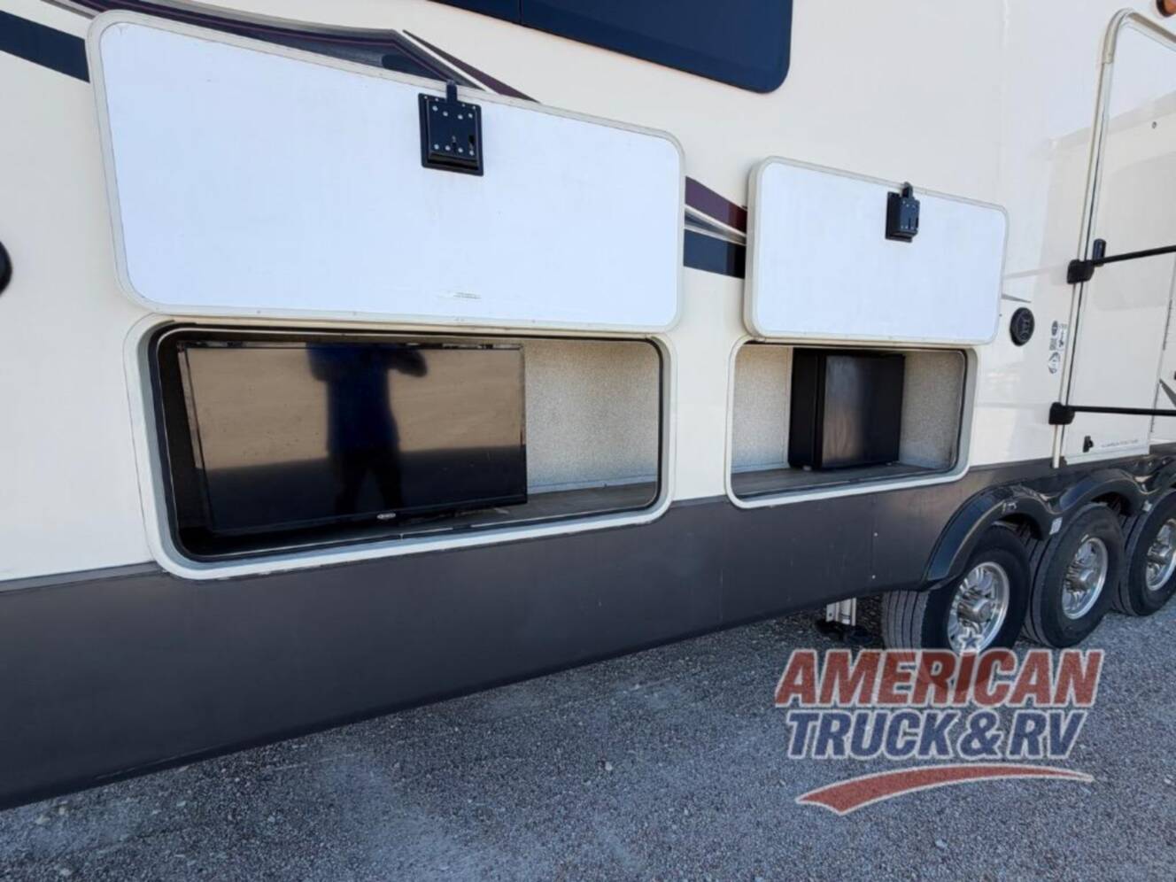 A photo of this 2019 Forest River Rv Cedar Creek Silverback 37RTH