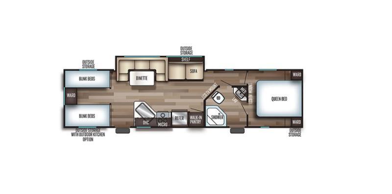 2019 Forest River Cherokee Grey Wolf 29TE in suamico WI