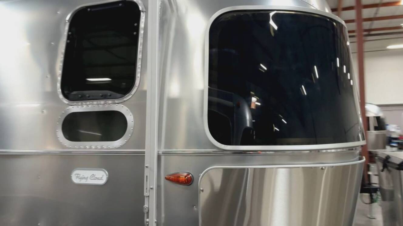 A photo of this 2025 Airstream Flying Cloud 23FB