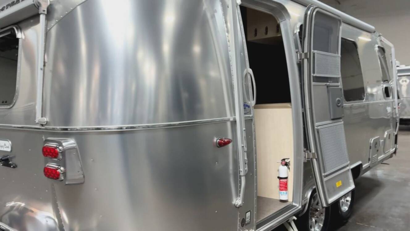 A photo of this 2025 Airstream Flying Cloud 23FB