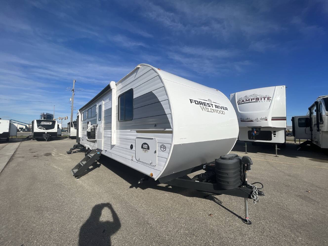 A photo of this 2025 Forest River WILDWOOD 32VERANDA
