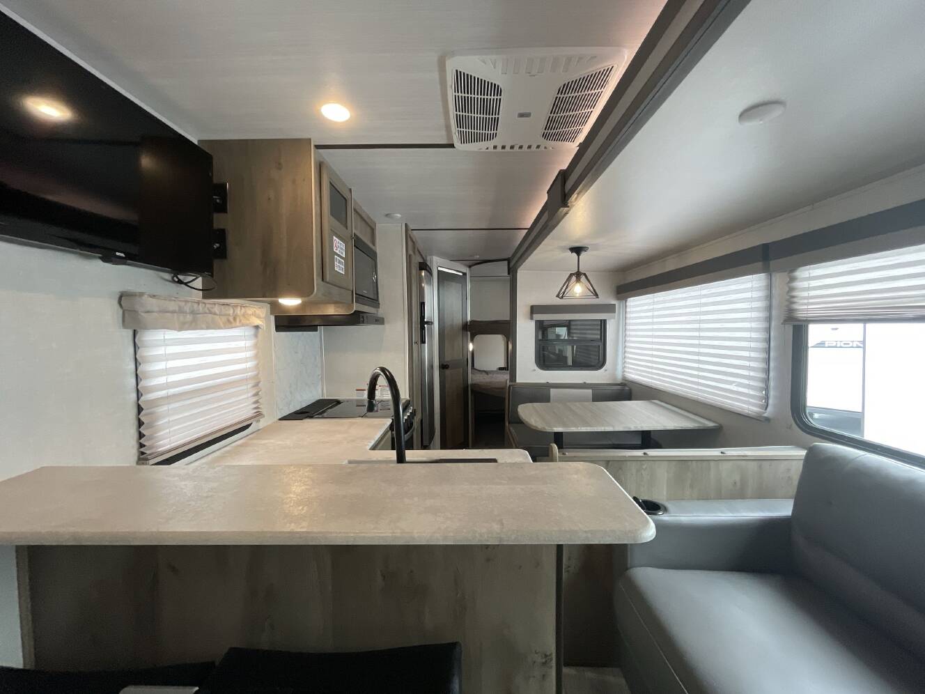 A photo of this 2022 Forest River SURVEYOR 276BHLE