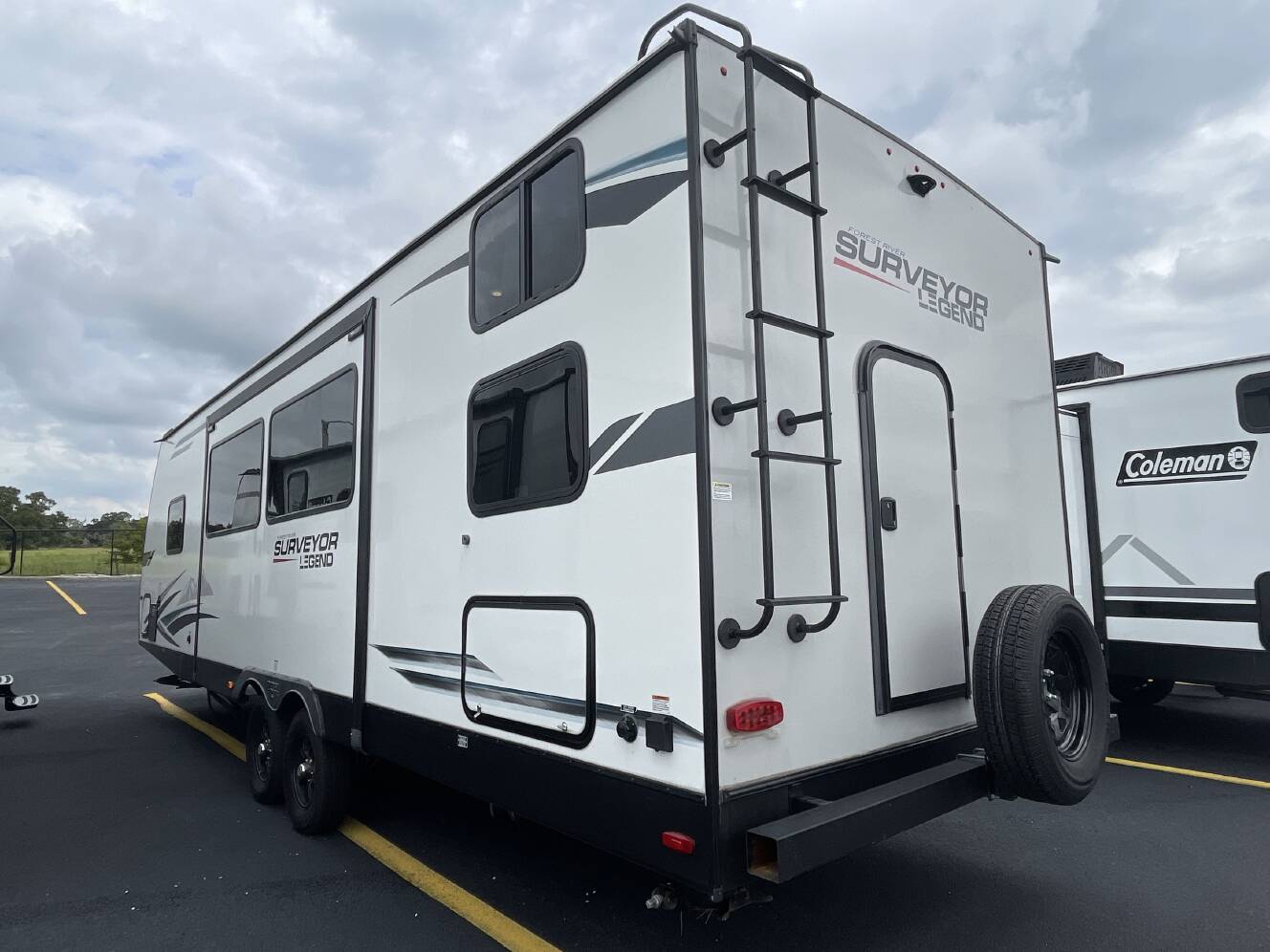 A photo of this 2022 Forest River SURVEYOR 276BHLE