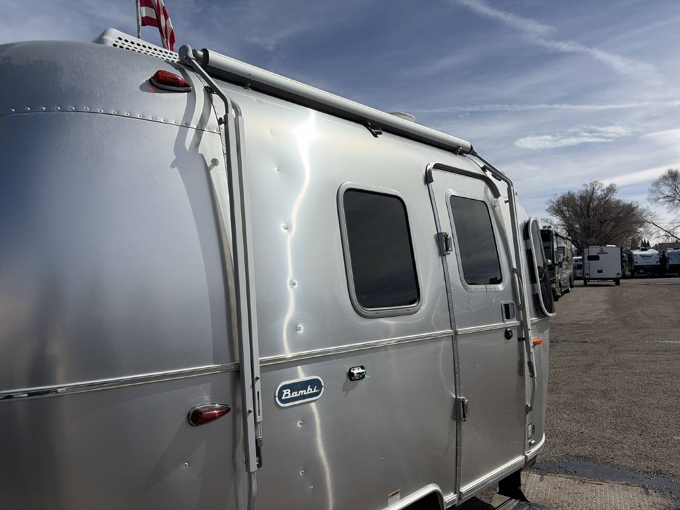A photo of this 2024 Airstream BAMBI 16RB
