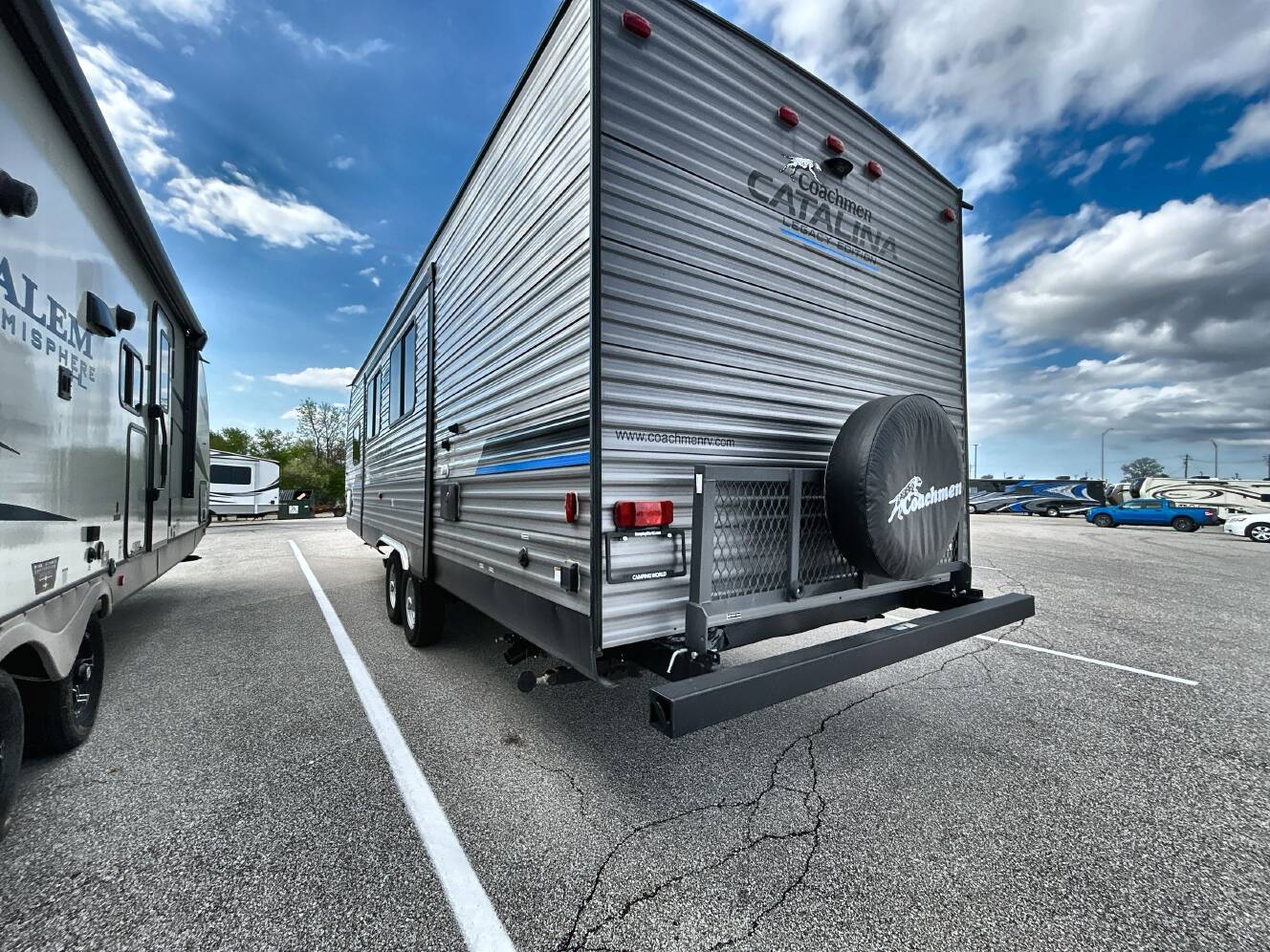 A photo of this 2023 Coachmen CATALINA LEGACY 263BHSCK