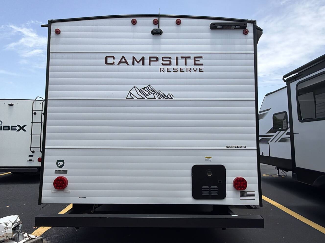 A photo of this 2024 Forest River CAMPSITE RESERVE 23LM