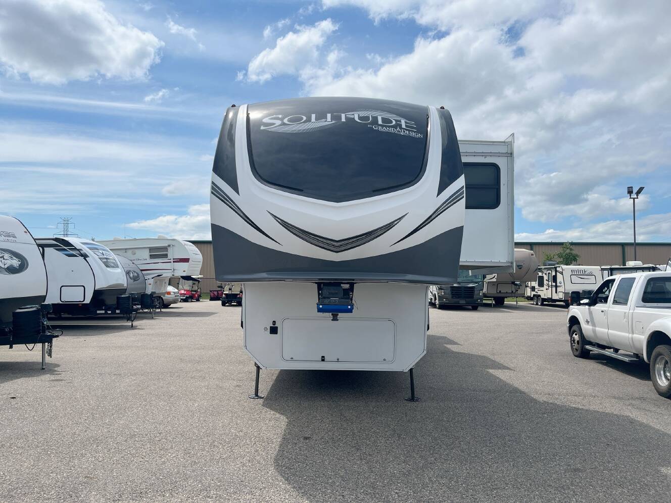 A photo of this 2023 Grand Design SOLITUDE 390RK