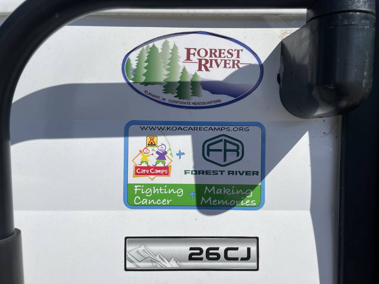 A photo of this 2025 Forest River CAMPSITE RESERVE 26CJ