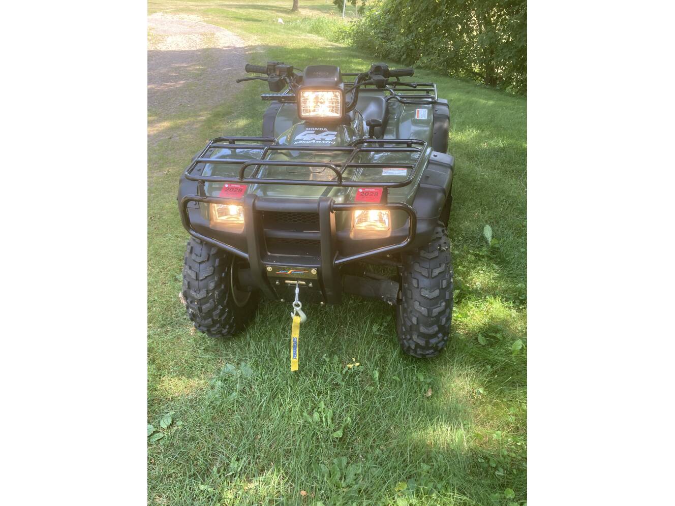 A photo of this 2004 Honda FOURTRAX FOREMAN RUBICON 4X4 DCT EPS