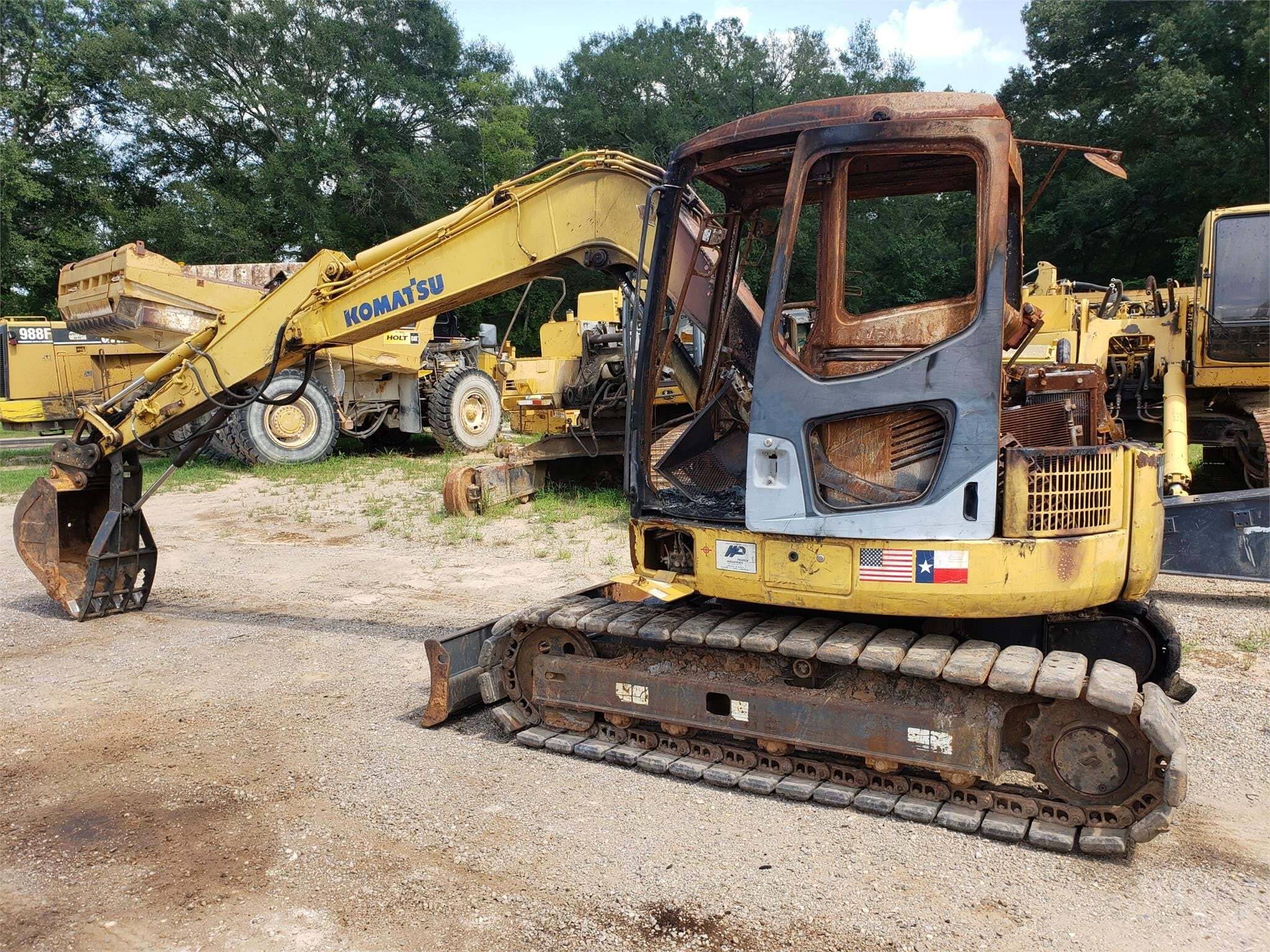 KOMATSU PC78US-6N0 in Hughes Springs, TX