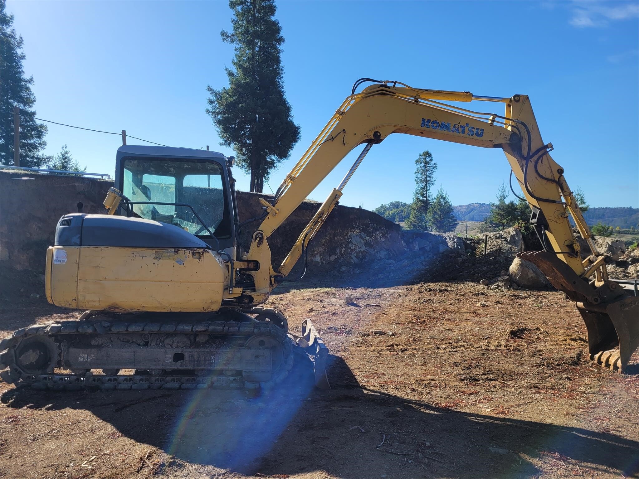 2006 KOMATSU PC78MR-6 in Santa Rosa, CA