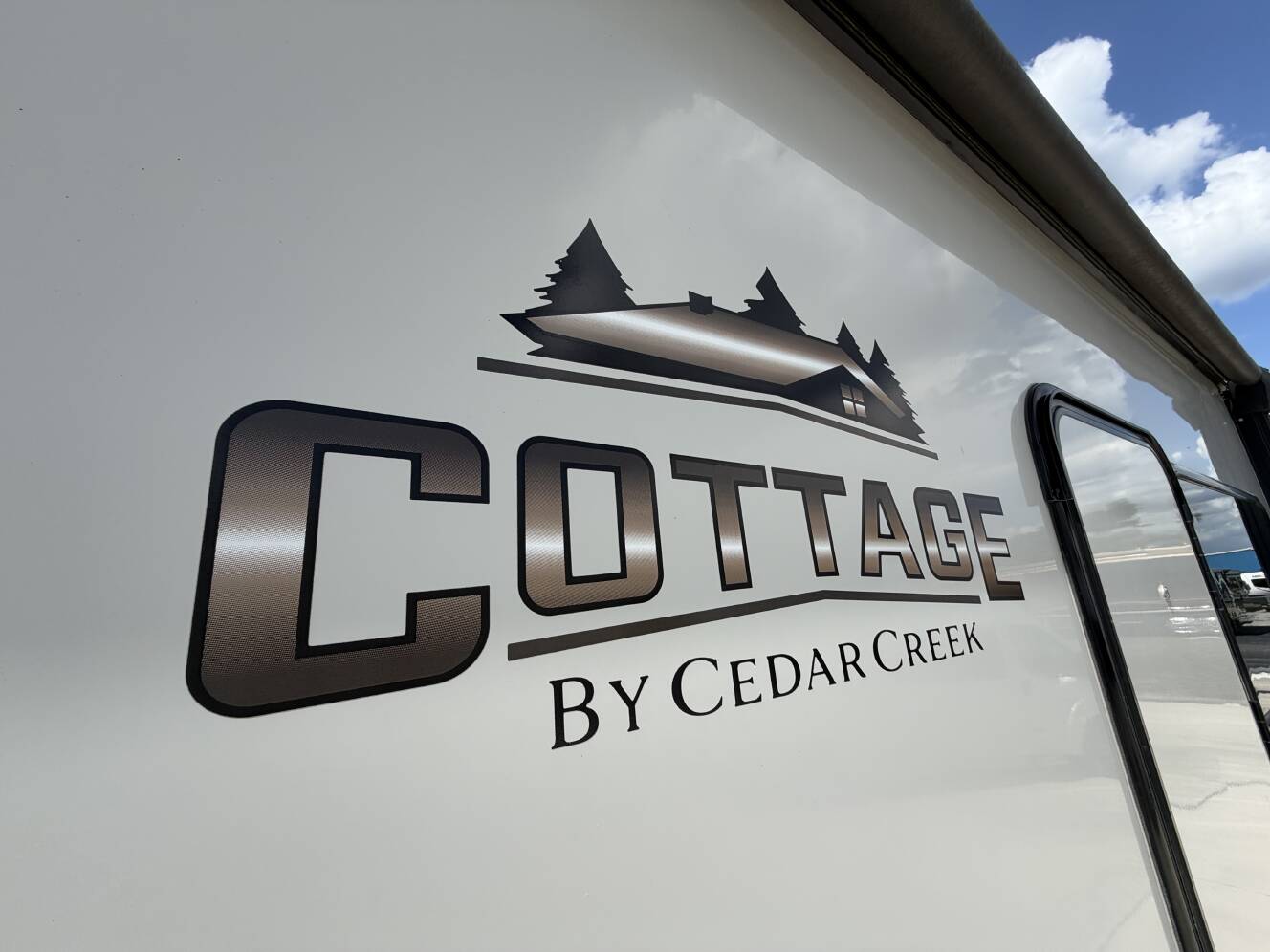 A photo of this 2021 Forest River CEDAR CREEK COTTAGE 40CRS