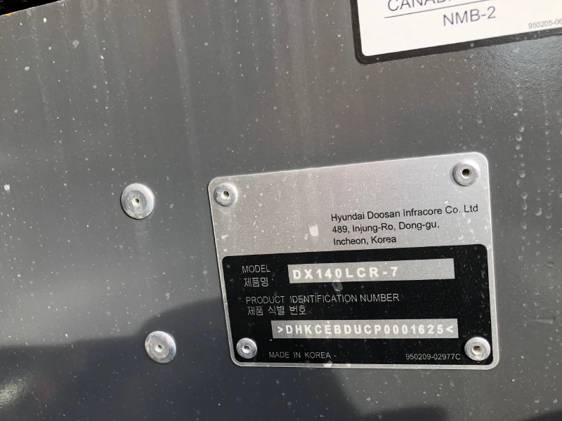 2024 DEVELON DX140 LCR-7