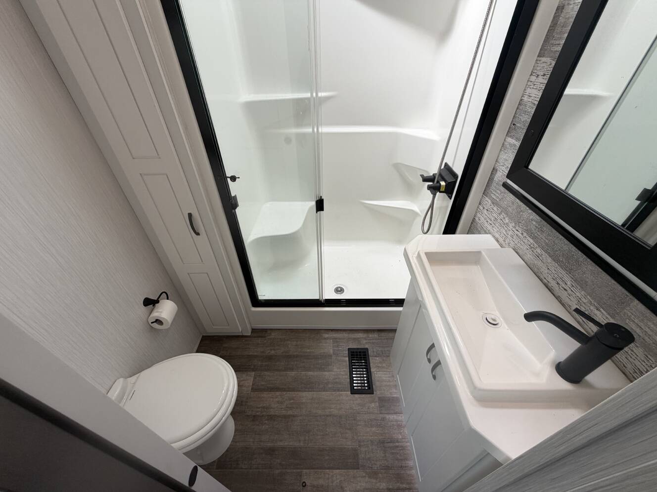 A photo of this 2021 Forest River CEDAR CREEK COTTAGE 40CRS