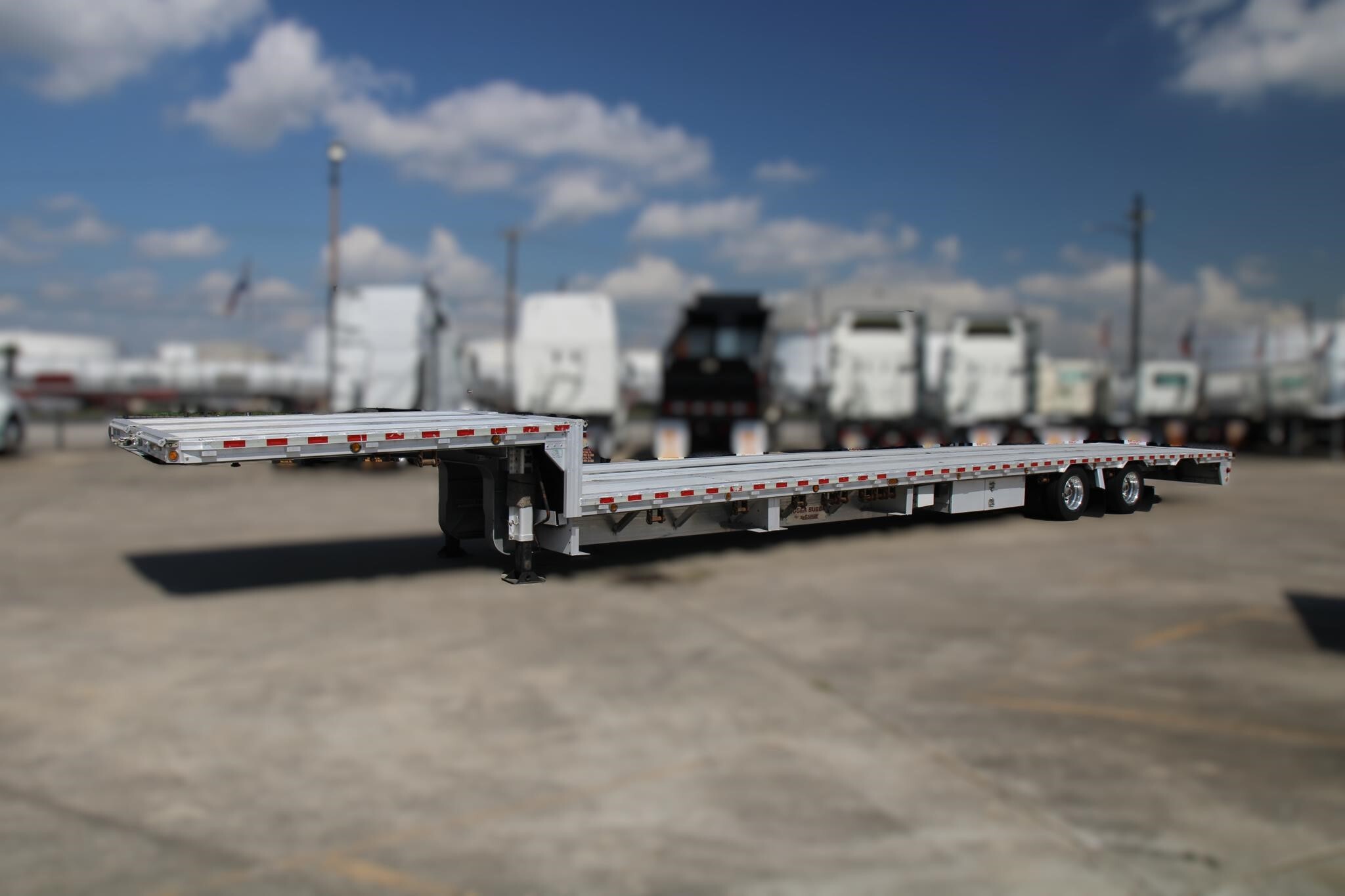 2018 REITNOUER 53' BIGGER BUBBA ALL ALUMINUM DROP DECK CAL LEGAL in Houston, TX