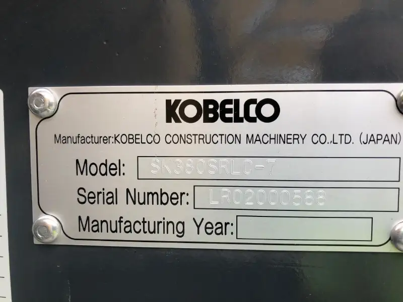 2024 KOBELCO SK380SR LC-7