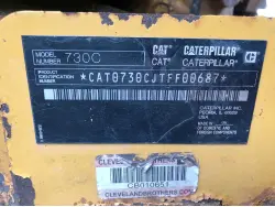 2015 CATERPILLAR 730C