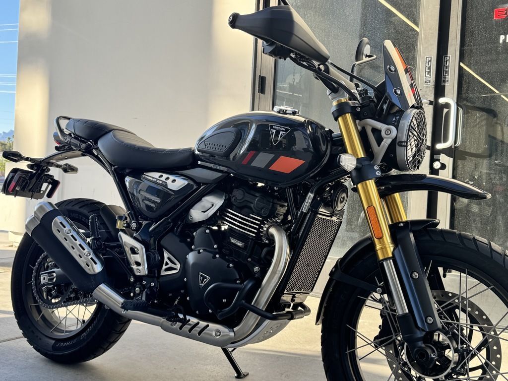 2026 Triumph Scrambler 400 XC Storm Grey 400 XC in Las Vegas, NV