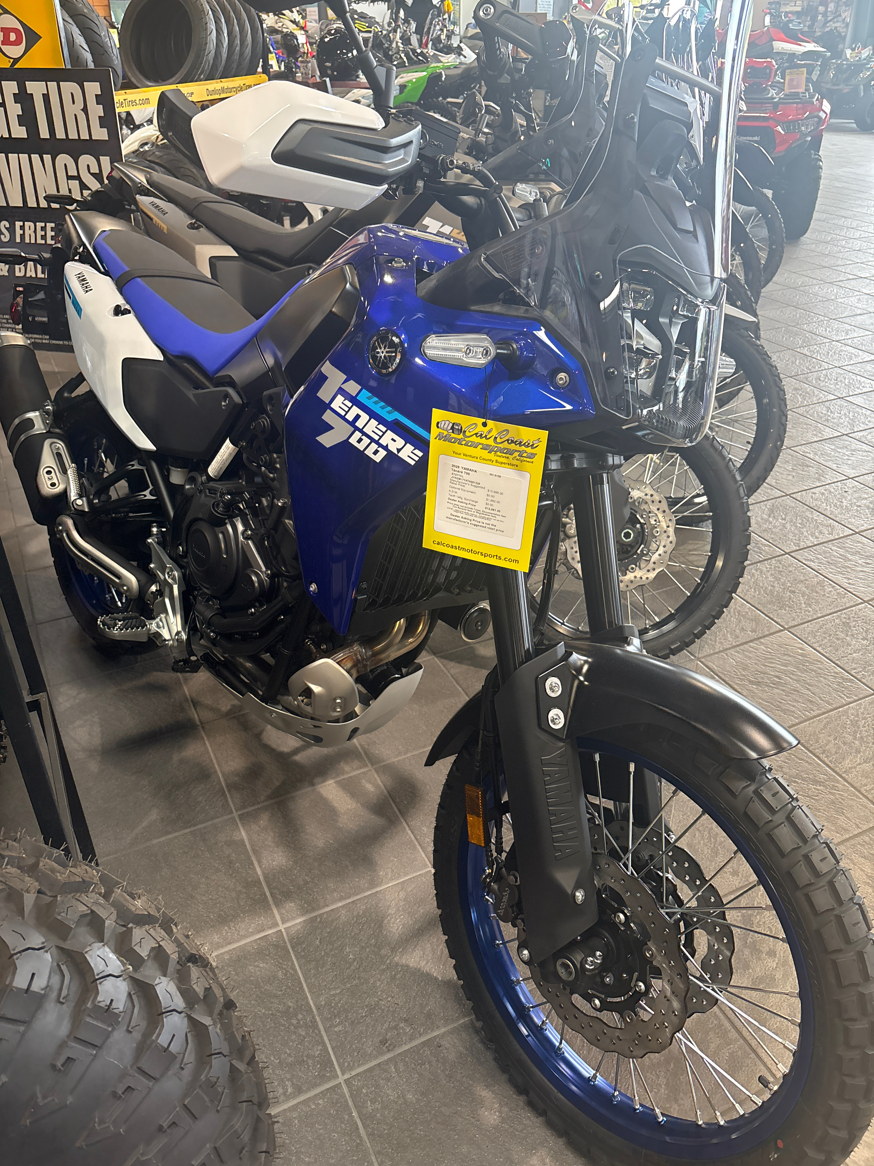 2026 Yamaha TENERE 700 700 in Ventura, CA