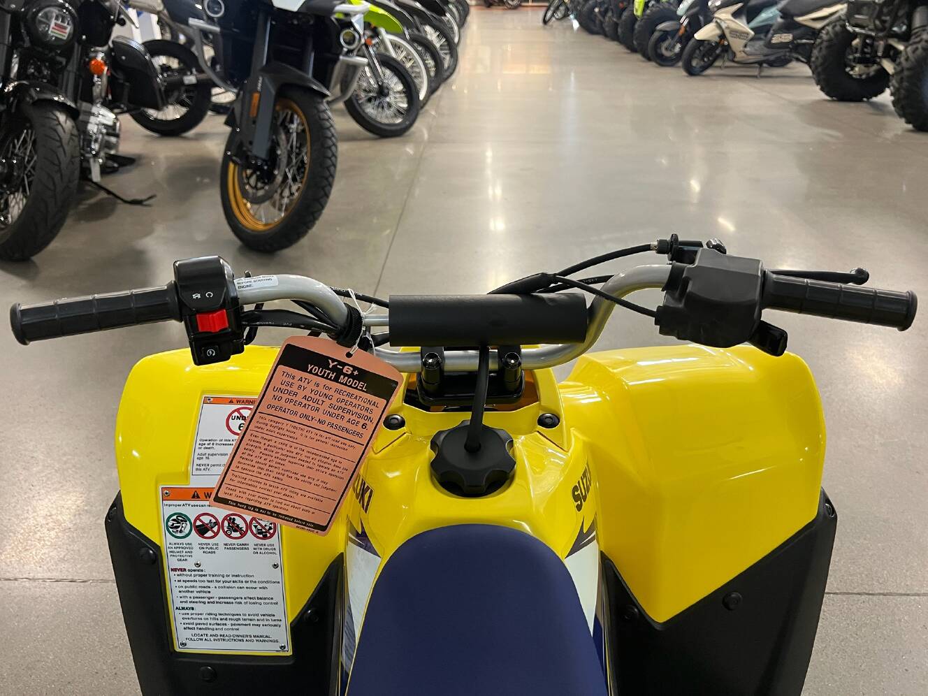 A photo of this 2026 Suzuki QuadSport Z50