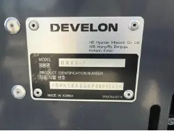 DEVELON DX63-7