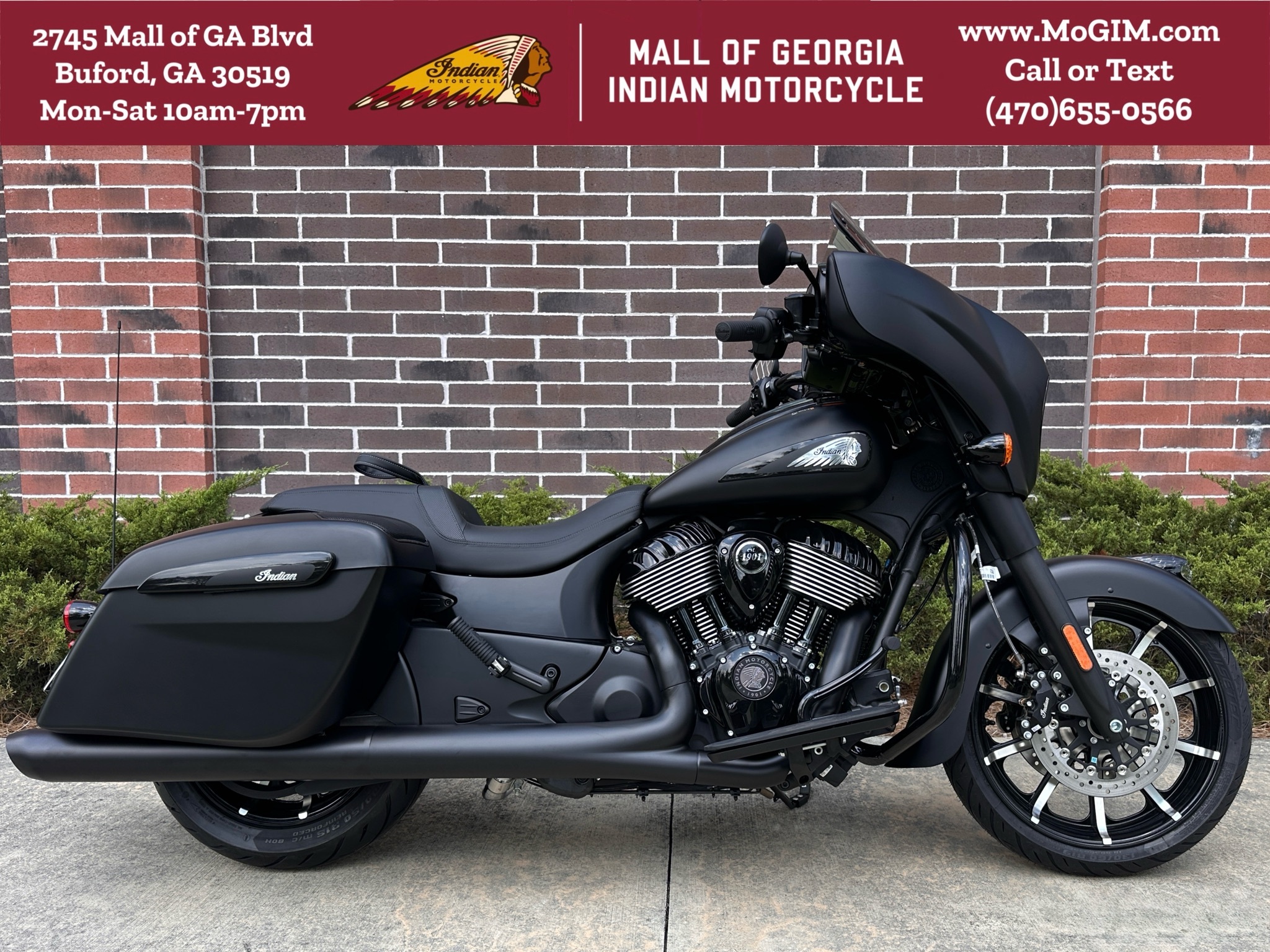 2026 Indian Motorcycle Chieftain® Dark Horse® with PowerBand Audio Package DARK HORSE WITH POWERBAND AUDIO PACKAGE in Buford, GA