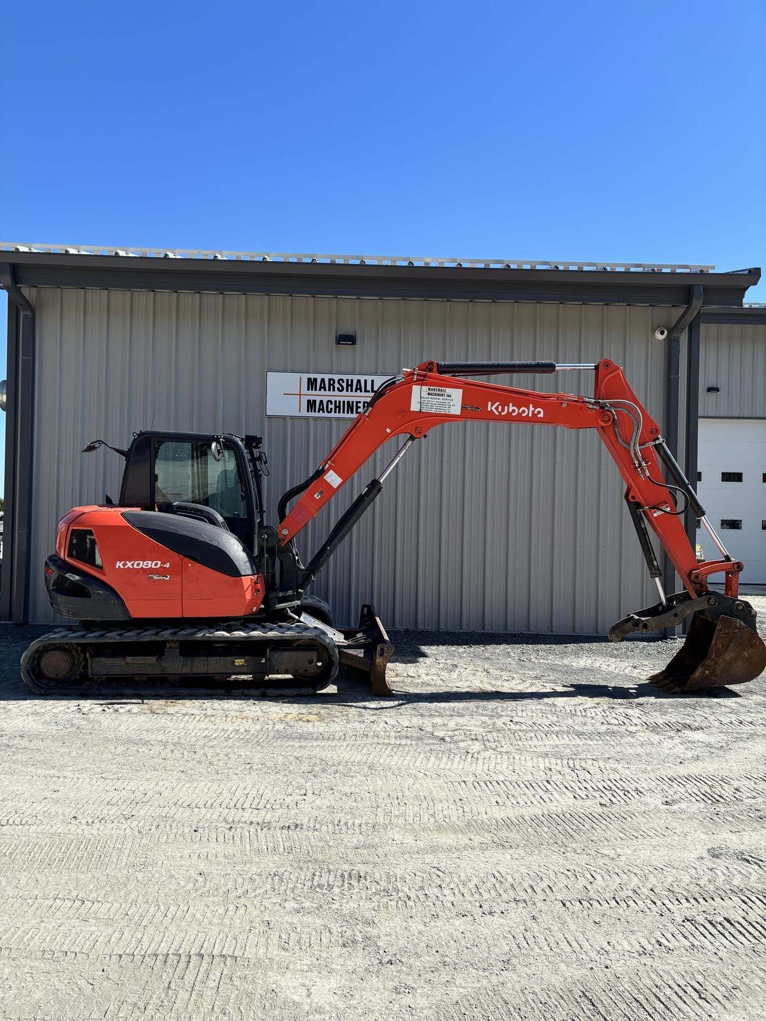 2023 KUBOTA KX080-4S2 in Kirkwood, NY