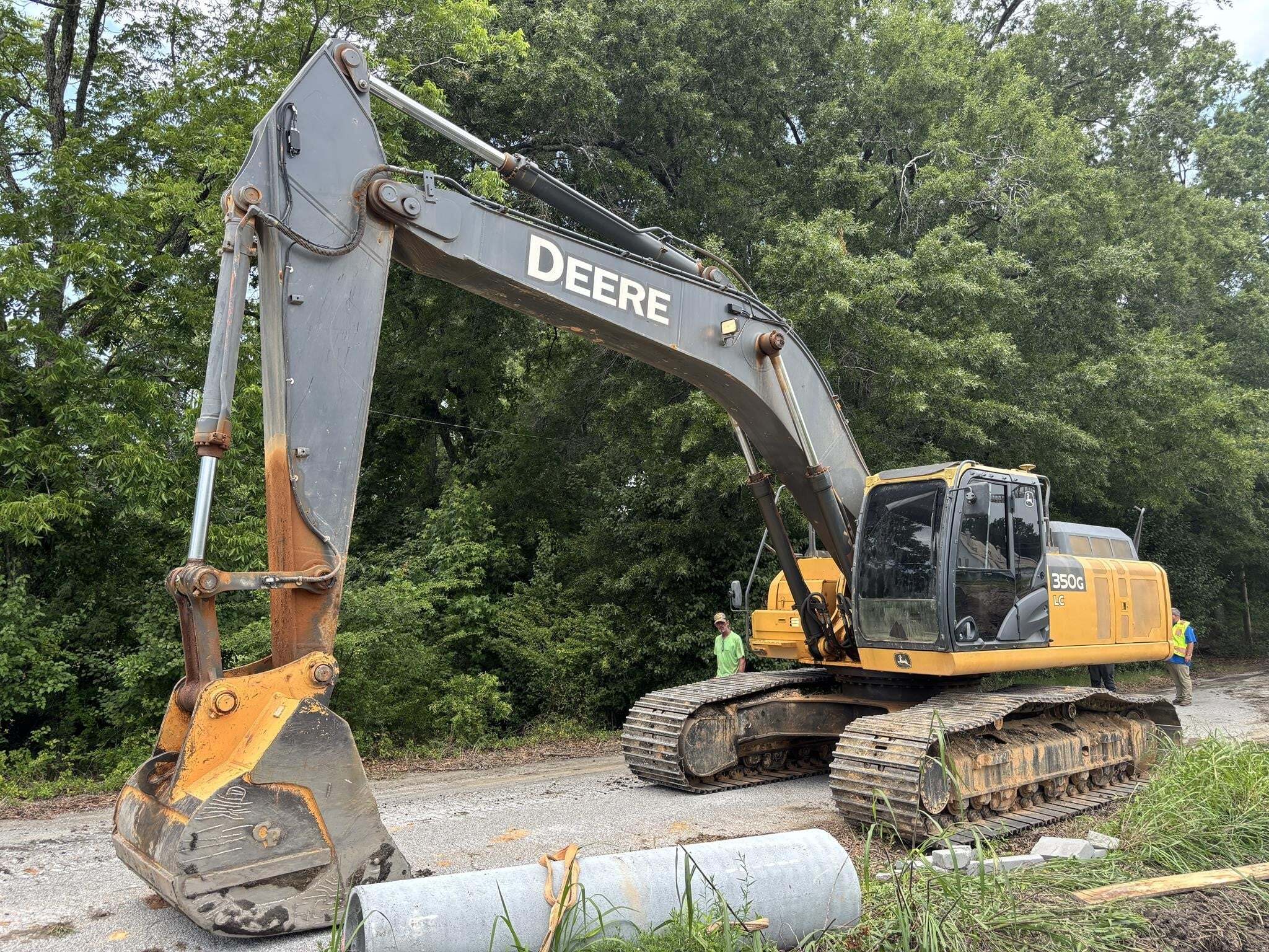 2015 DEERE 350G LC in Rockwell, NC