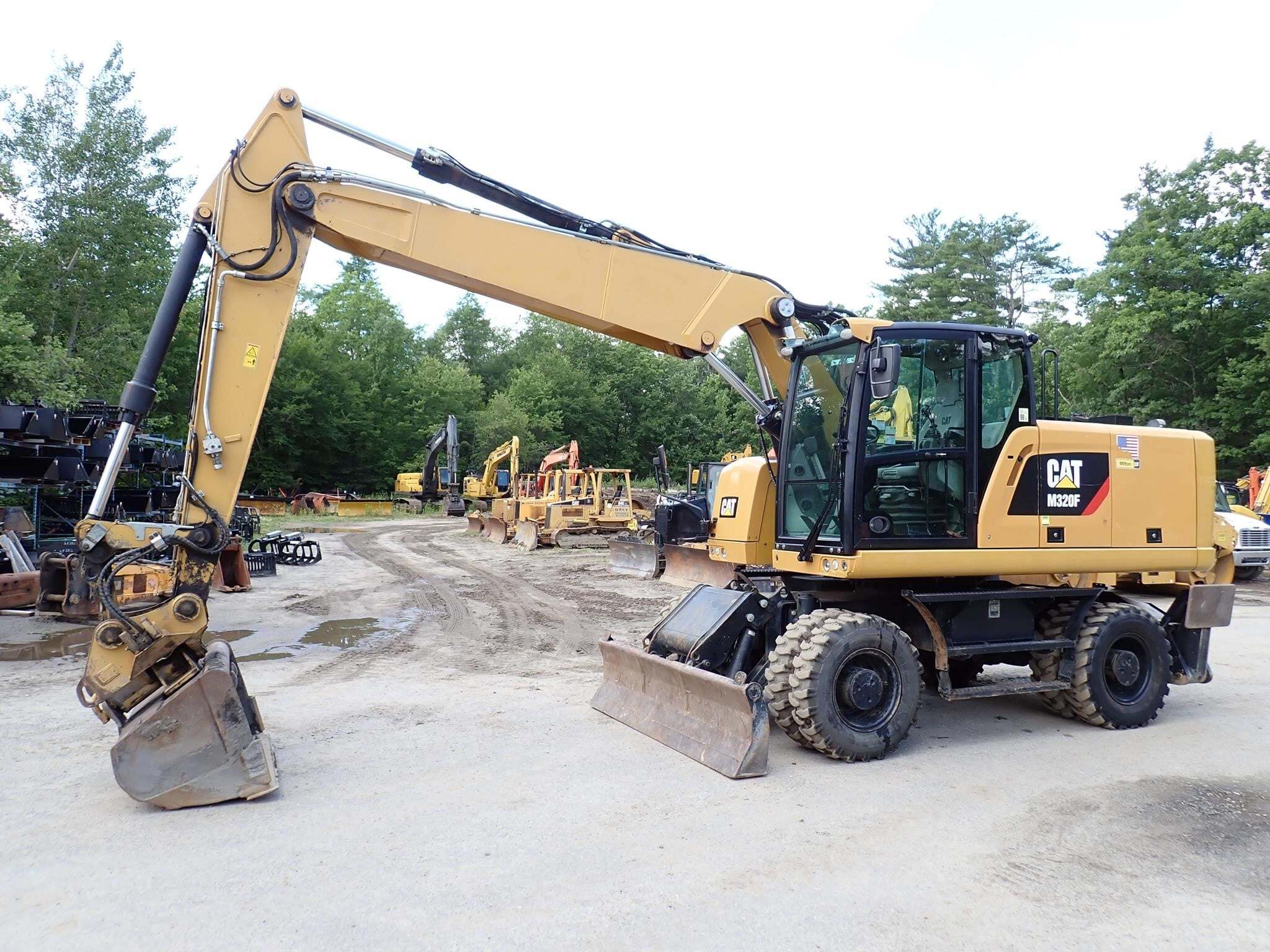 2017 CATERPILLAR M320F in Phillipston, MA