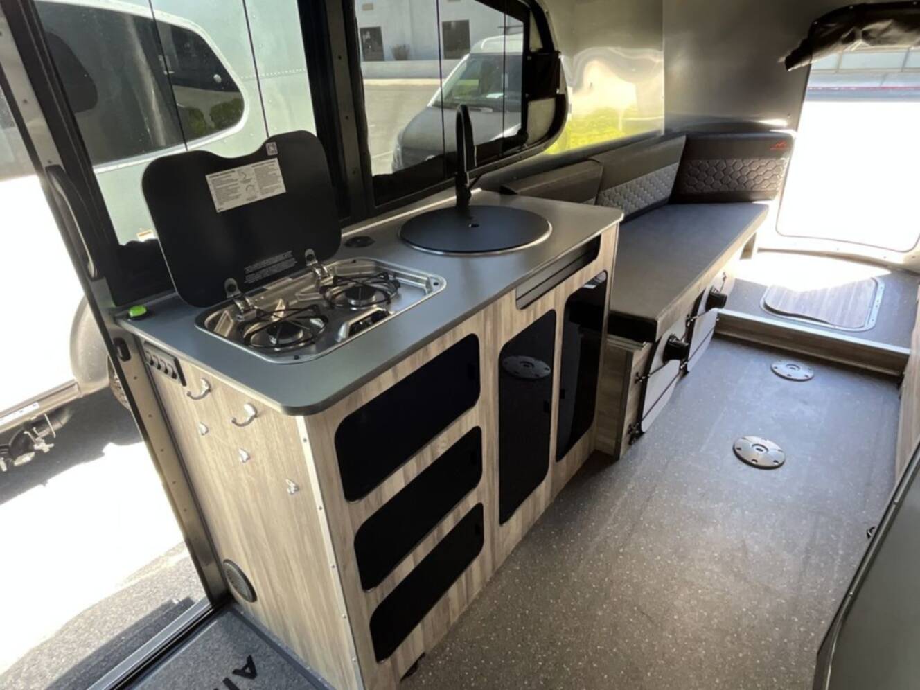 A photo of this 2022 Airstream Basecamp 20X
