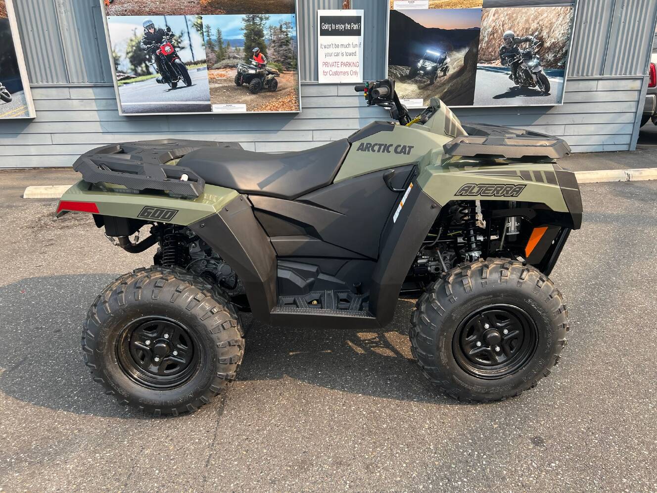 A photo of this 2026 Arctic Cat Alterra 600 EPS