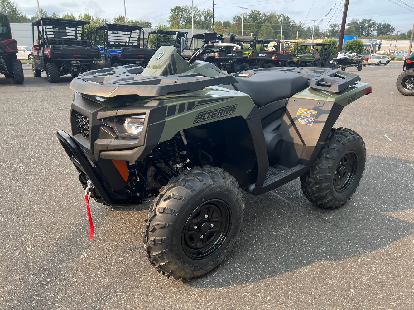 A photo of this 2026 Arctic Cat Alterra 600 EPS