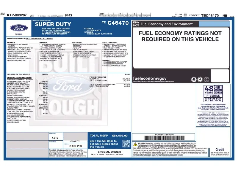 2026 FORD F550