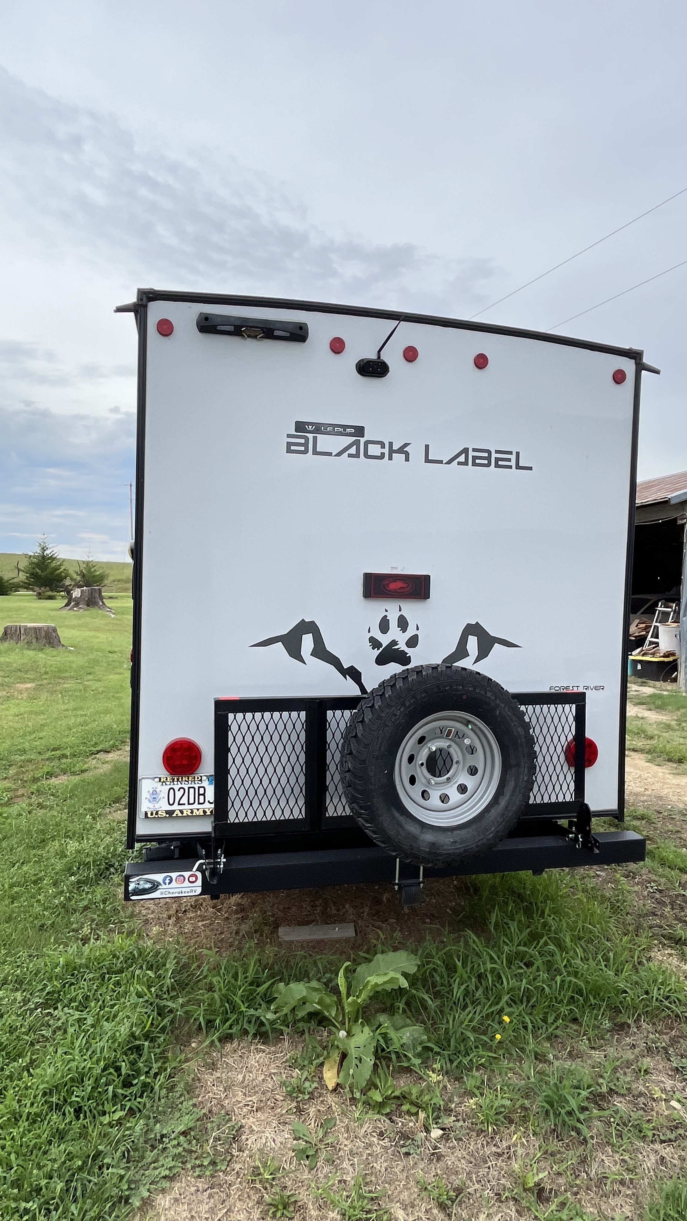 2023 Forest River WOLF PUP BLACK LABEL in longford KS