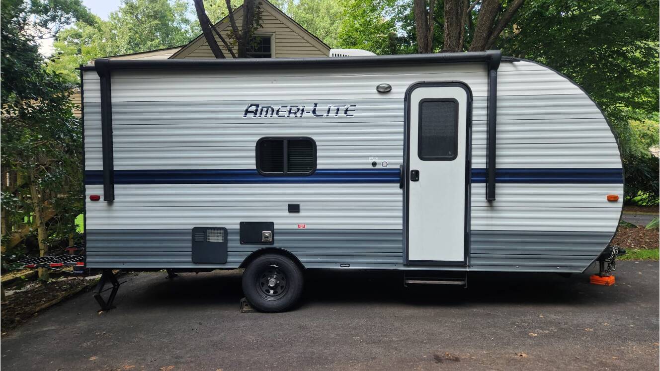 A photo of this 2021 Gulf Stream AMERI-LITE 198BH