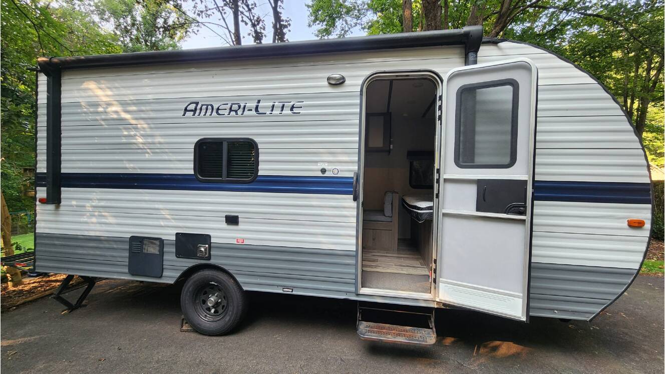 A photo of this 2021 Gulf Stream AMERI-LITE 198BH