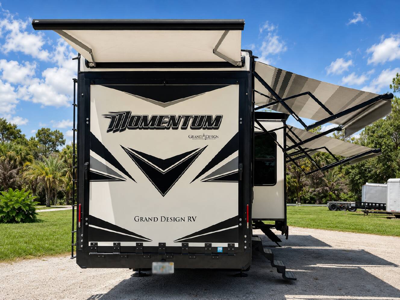 A photo of this 2021 Grand Design MOMENTUM 397TH