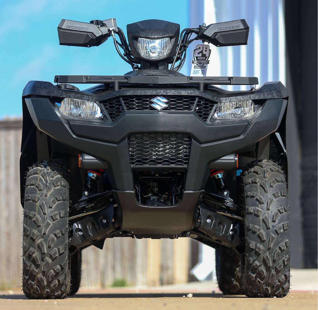 A photo of this 2026 Suzuki KingQuad 500AXi Power Steering SE 