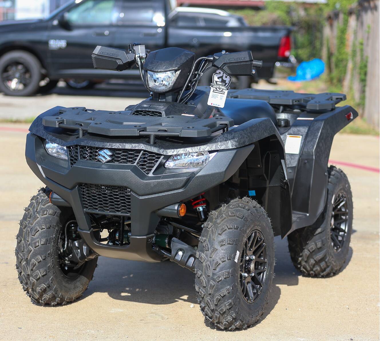 A photo of this 2026 Suzuki KingQuad 500AXi Power Steering SE 